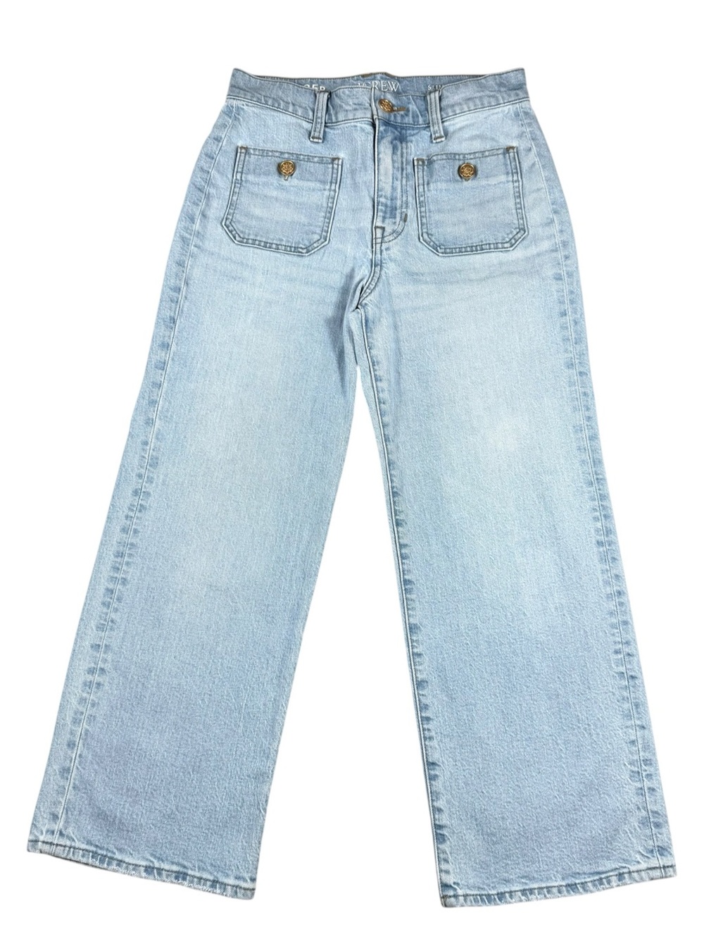 J. Crew Slim Wide-Leg Sailor Jeans, 25P.